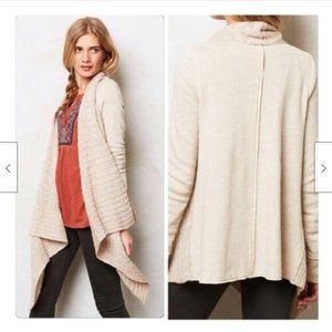 Anthropologie Saturday Sunday Casado Waterfall Knit Fleece Cardigan